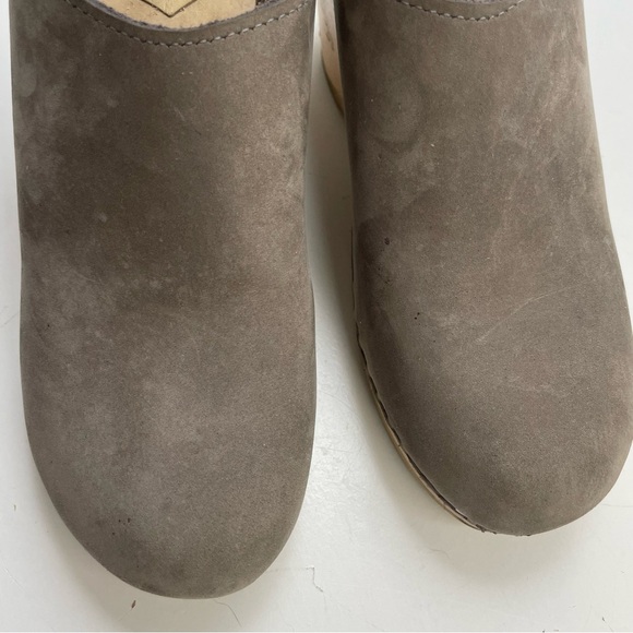 No.6 New School Clog on Wedge in Gray size 39EU Handmade in the U.S. - Picture 7 of 12